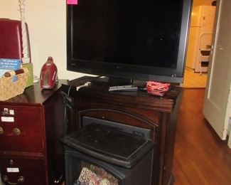 TV/ larger and small heaters