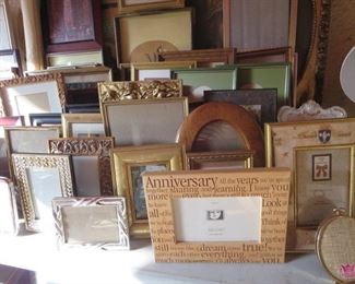 lots of pic frames