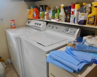 GE Washer, Kenmore Dryer