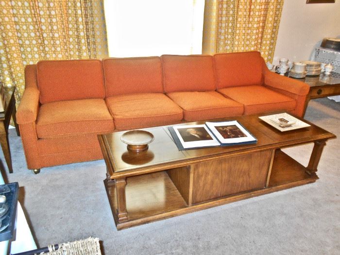 60's Orange Sofa