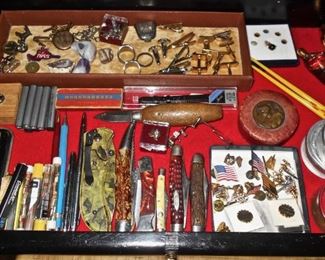 Pocket Knives, Cuff Links