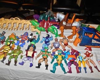 80's Masters of the Universe Action Figures