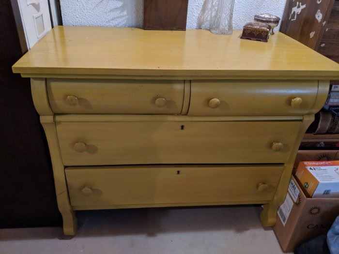 $50  Painted, antique dresser