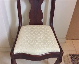 Antique Victorian Side Chair.