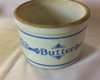 Butter Dish, 5" H.