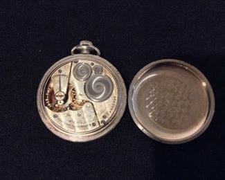 Pocket Watch. Elgin Nat'l. Watch Co., Movement Serial No. 29503994, 1927, Size 16s, Jewels 7j, Keystone Watch Case Silveroid 472893, "As Is". 