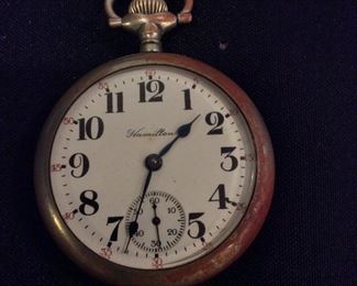 Pocket Watch, Hamilton Watch Company, Lancaster, PA. Serial No. 1442920, Grade 924, Size 18s, Jewels 17j.