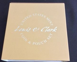 Lewis & Clark Coin & Pouch Set. 