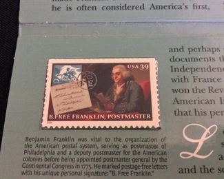 Benjamin Franklin Coin & Chronicles Set. 