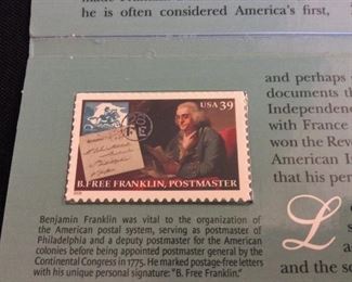 Benjamin Franklin Coin & Chronicles Set.
