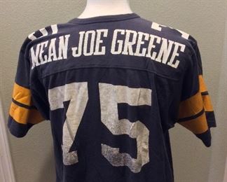 Pittsburgh Steelers Mean Joe Greene Football Shirt.