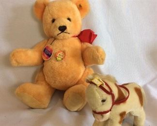 Steiff Plush Toys.