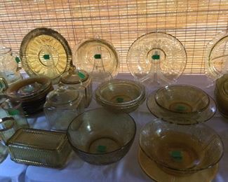 Enormous Collection of Depression Glass!