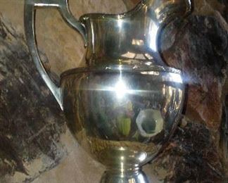 Shreve Co Sterling Water Pitcher