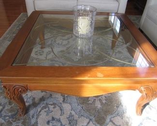 COCKTAIL TABLE AREA RUG NOT FOR SALE