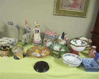 FITZ AND FLOYD ITEMS