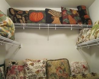 TONS OF PILLOWS