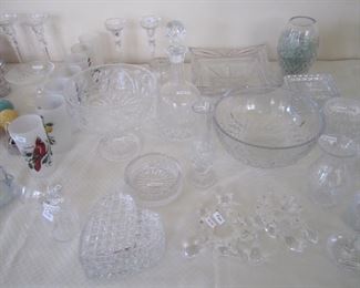 ROGASKA  ITEMS AND WATERFORD ITEMS