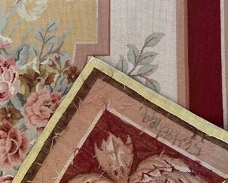 Aubusson Needlepoint Rug, 12'4" x 9'3" 