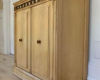 Hall Cabinet with Marble Top