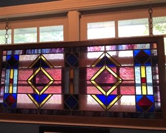Window sized stained glass