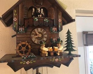One of Several handmade German Coo coo clocks.