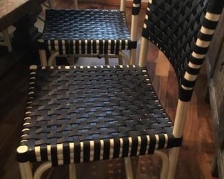 Handmade chairs - real leather