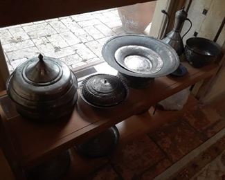 Pewter from the Middle East. Priced to sell