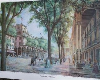 tbs Saratoga Springs Main Street print