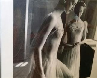 tbs silver framed New York City ballet poster