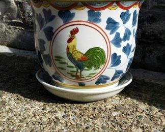 tbs rooster planter