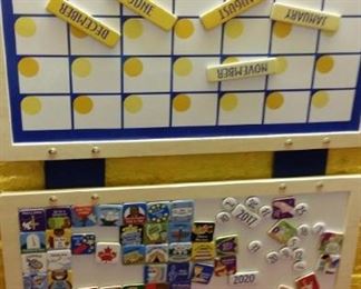 tbs magnetic learning board