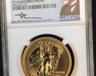 KFC042 King Kamehameha Silver Anniversary Coin