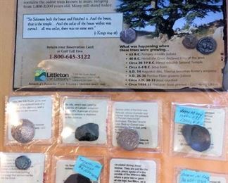 KFC052 Eight Biblical Coins