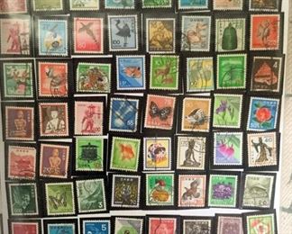 KFC057 Huge Japan Stamp Assortment in Album