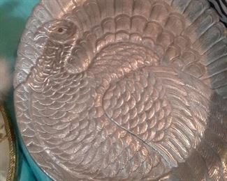 Huge Arthur Court Turkey Platter