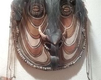 Masks From Papua New Guines