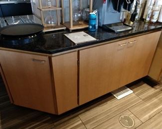 Granite Counters and Cabinets