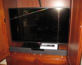 LG TV. 2 piece Soundbar.