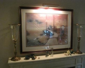 Watercolor painting.
