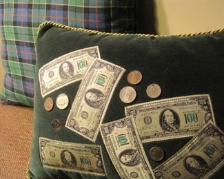 Money Pillow.