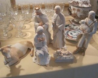 Cybis Nativity Set.