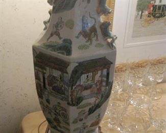 Foo Dog Lamps.