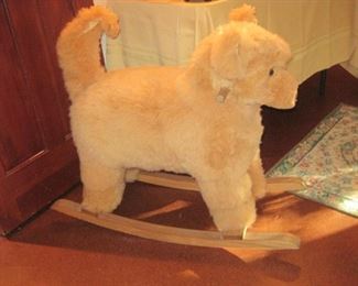 Large Rocking Dog.