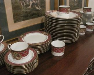 Noritake Royal Hunt Dishes.
