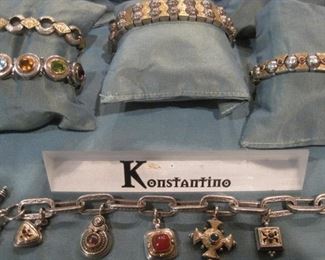No need to shop at Nordstroms, we have many pieces of Konstantino fine Jewelry in 18K gold and Silver for sale.