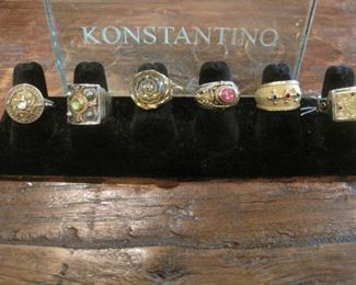 No need to shop at Nordstroms, we have many pieces of Konstantino fine Jewelry in 18K gold and Silver for sale.