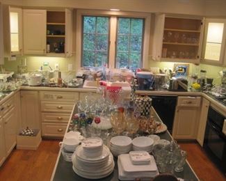 Kitchen full of quality items.