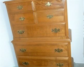 Ethan Allen Chest on Chest