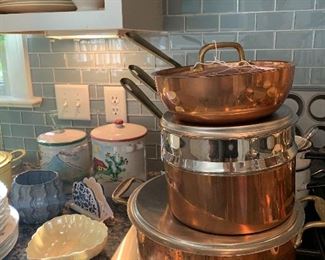 Copper pots like we mean it...these are divine!